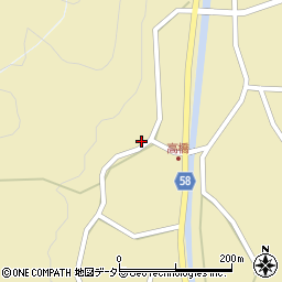 岡山県真庭郡新庄村2715周辺の地図