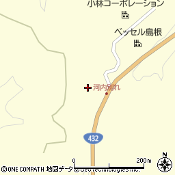 島根県仁多郡奥出雲町三沢1955周辺の地図