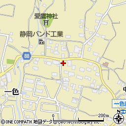 静岡県富士市一色394周辺の地図