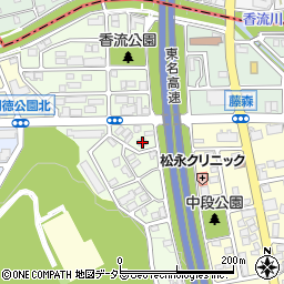 愛知県名古屋市名東区藤森西町1108周辺の地図