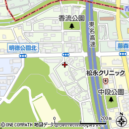 愛知県名古屋市名東区藤森西町1205周辺の地図