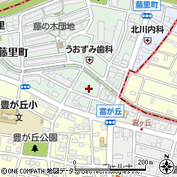愛知県名古屋市名東区藤里町1907周辺の地図