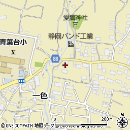静岡県富士市一色355周辺の地図
