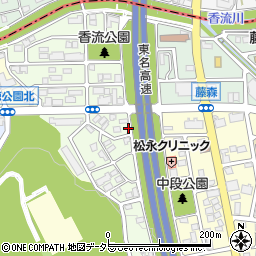 愛知県名古屋市名東区藤森西町1105周辺の地図