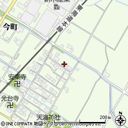 滋賀県東近江市今町114周辺の地図