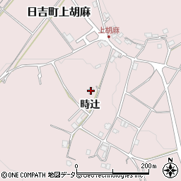 京都府南丹市日吉町上胡麻塩貝53周辺の地図