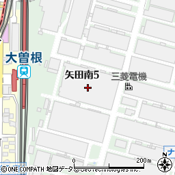 三菱電機株式会社　名古屋製作所周辺の地図