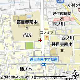 津島警察署甚目寺南交番周辺の地図