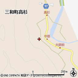 京都府福知山市三和町高杉330周辺の地図