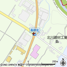長野北周辺の地図
