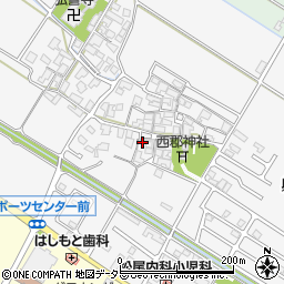 滋賀県東近江市躰光寺町774周辺の地図