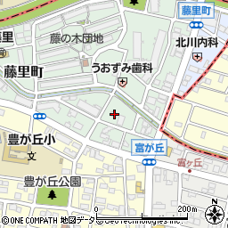 愛知県名古屋市名東区藤里町1908周辺の地図