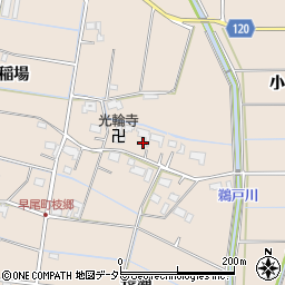 愛知県愛西市早尾町立切周辺の地図