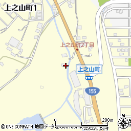 愛知県瀬戸市上之山町1丁目119周辺の地図