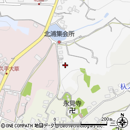 愛知県長久手市北浦2502-27周辺の地図