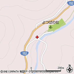 静岡県浜松市天竜区水窪町奥領家4021周辺の地図