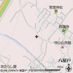 滋賀県大津市八屋戸2025周辺の地図