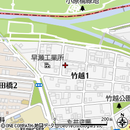 〒464-0007 愛知県名古屋市千種区竹越の地図