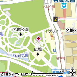 名城公園フラワープラザ周辺の地図