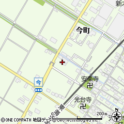 滋賀県東近江市今町447周辺の地図