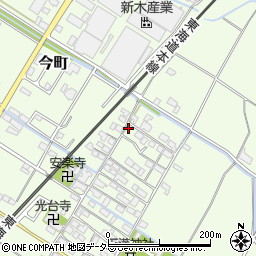 滋賀県東近江市今町125周辺の地図