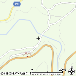 愛知県豊田市小田木町中沼周辺の地図