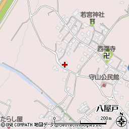滋賀県大津市八屋戸331周辺の地図