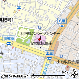 名古屋市枇杷島スポーツセンター第１競技場周辺の地図
