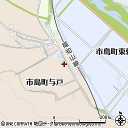 兵庫県丹波市市島町与戸2625周辺の地図