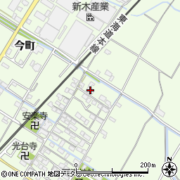 滋賀県東近江市今町121周辺の地図