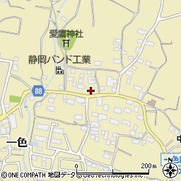 静岡県富士市一色396-2周辺の地図