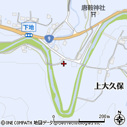 京都府船井郡京丹波町上大久保橋元周辺の地図