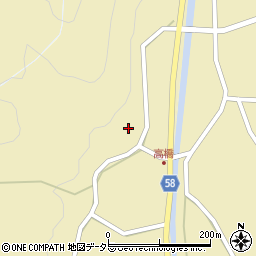 岡山県真庭郡新庄村2762周辺の地図