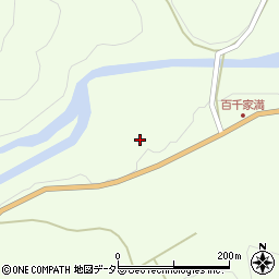 兵庫県宍粟市一宮町百千家満162周辺の地図