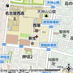 愛知県名古屋市西区天神山町3周辺の地図