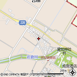 滋賀県犬上郡豊郷町吉田1313-2周辺の地図