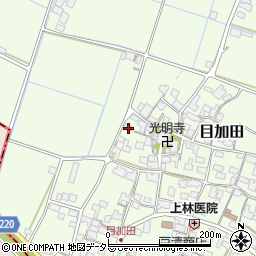 滋賀県愛知郡愛荘町目加田1000周辺の地図