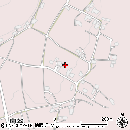 京都府南丹市日吉町上胡麻馬場筋周辺の地図