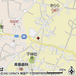 静岡県富士市一色240周辺の地図
