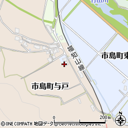 兵庫県丹波市市島町与戸554周辺の地図