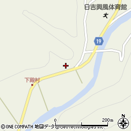 京都府南丹市日吉町田原城ケ迫周辺の地図