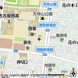 愛知県名古屋市西区天神山町2-4周辺の地図