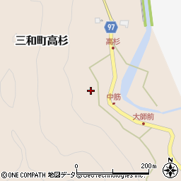 京都府福知山市三和町高杉333周辺の地図
