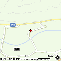 愛知県豊田市小田木町シッタキ24-1周辺の地図
