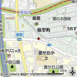 愛知県名古屋市名東区藤里町510周辺の地図