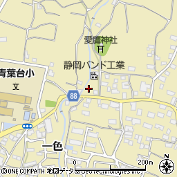 静岡県富士市一色406周辺の地図