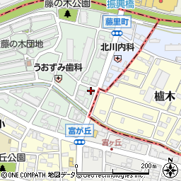 愛知県名古屋市名東区藤里町28周辺の地図