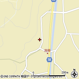岡山県真庭郡新庄村2778周辺の地図