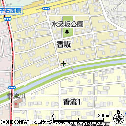 愛知県名古屋市名東区香坂1535周辺の地図