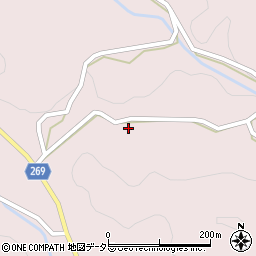 島根県雲南市吉田町上山680周辺の地図